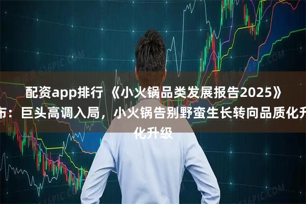 配资app排行 《小火锅品类发展报告2025》发布：巨头高调入局，小火锅告别野蛮生长转向品质化升级